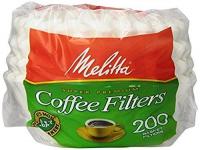 Фильтры для кофе Melitta Basket White to Filters (8 12-чашка) 200-Количество [предмет]